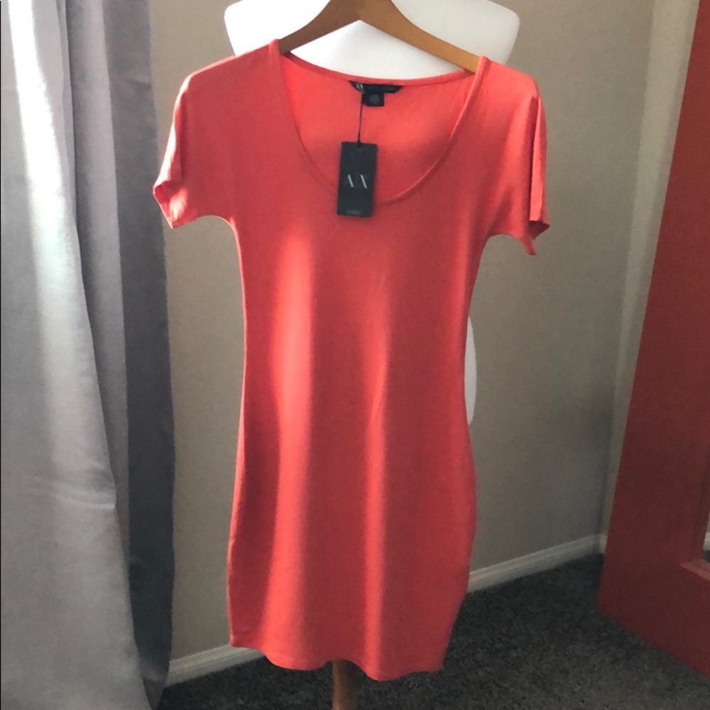 A/X Armani Exchange body shaping dress.